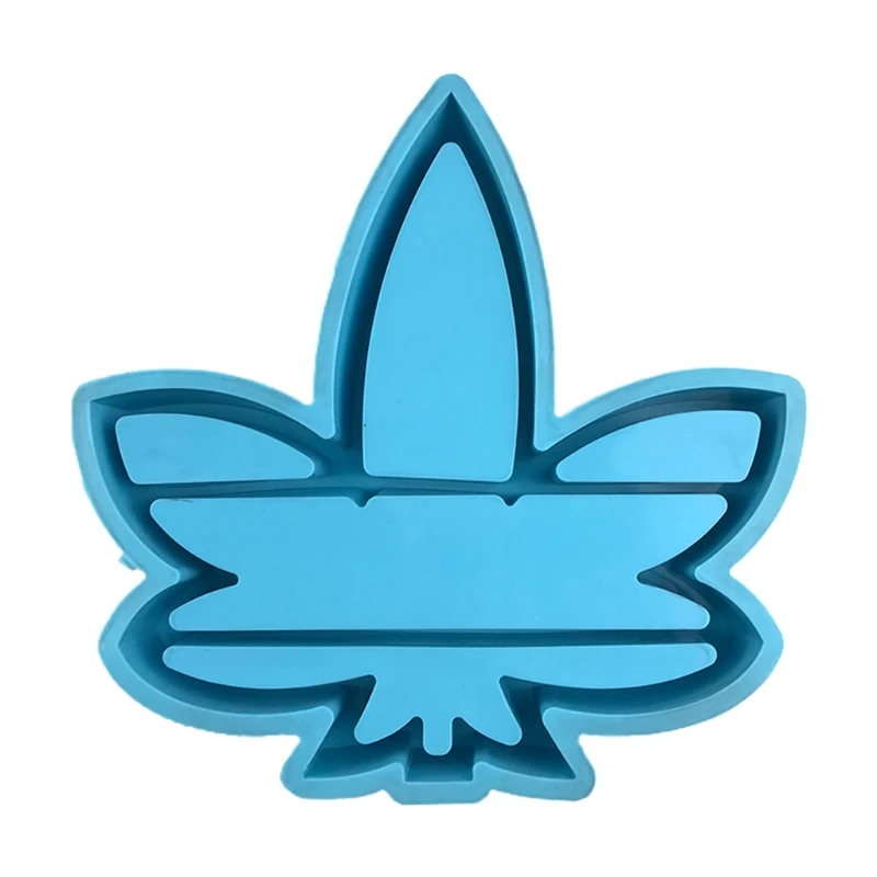 

U90E Maple Leaf Organizer Rack Epoxy Resin Mold Storage Shelf Display Stand Tray Silicone Mould DIY Crafts Jewelry Box Mold