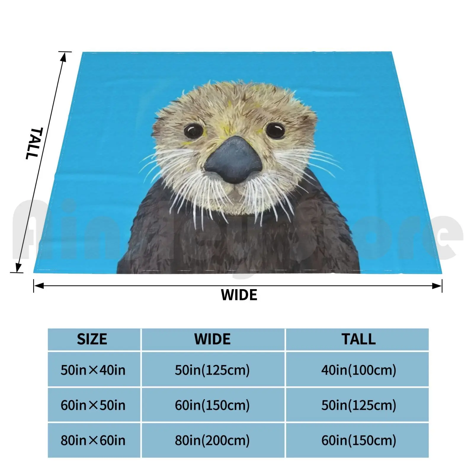 Одеяло из ткани с выдрой модное индивидуальное одеяло Renee Hazen цветное Новое