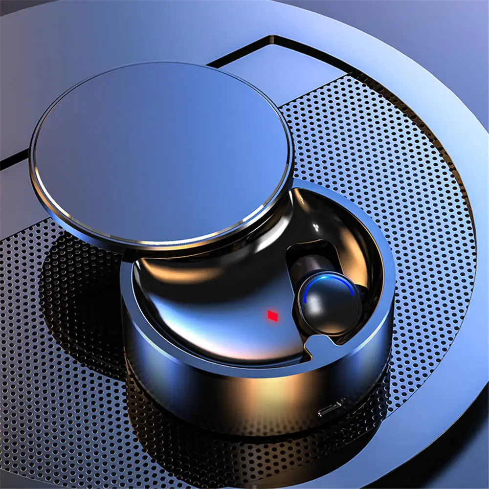 Новинка 2020 Bluetooth гарнитура ME 8 Новые магнитные наушники с одним ухом 5 0