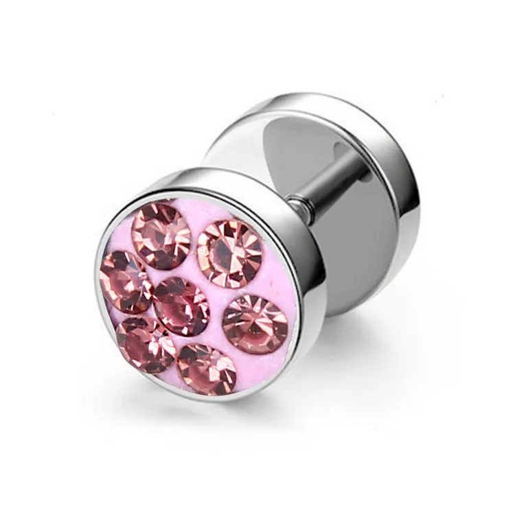 1 шт. мужские серьги-гвоздики из нержавеющей стали | Украшения и аксессуары