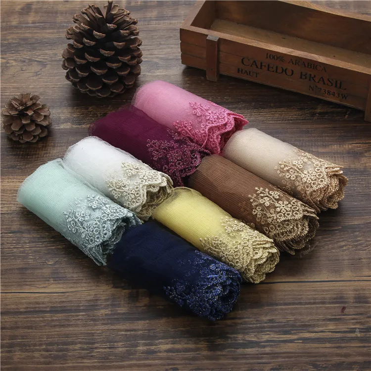 

Kewgarden кружевная лента с вышивкой 10 см DIY Лук Свадьба кружево Аксессуары вручную изготовленная лента 10 ярдов