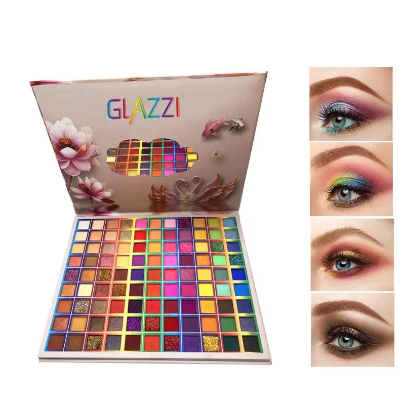 

99 Colors Eye Shadow Palette Pigmented Powder Shimmer Eye Shadow Powder Matte Glitter Stage Party Eyeshadow Palette