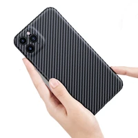 new super sports car lens protection ultra thin real carbon fiber case for iphone11 case for iphone 11 pro max carbon fiber case