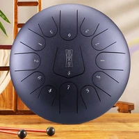 12 inch 13 note steel tongue drums percussion musical instruments hand pan tank drum with a carry bag drumsticks handpan