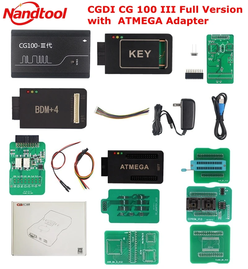 Программатор автомобильных ключей CGDI CG 100 III все функции|Программаторы с