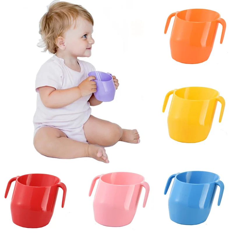 Детская чашка с косой горловиной, Детские тренировочные питьевые чашки, герметичная наклонная чашка, детские чашки, детская бутылка для вод...