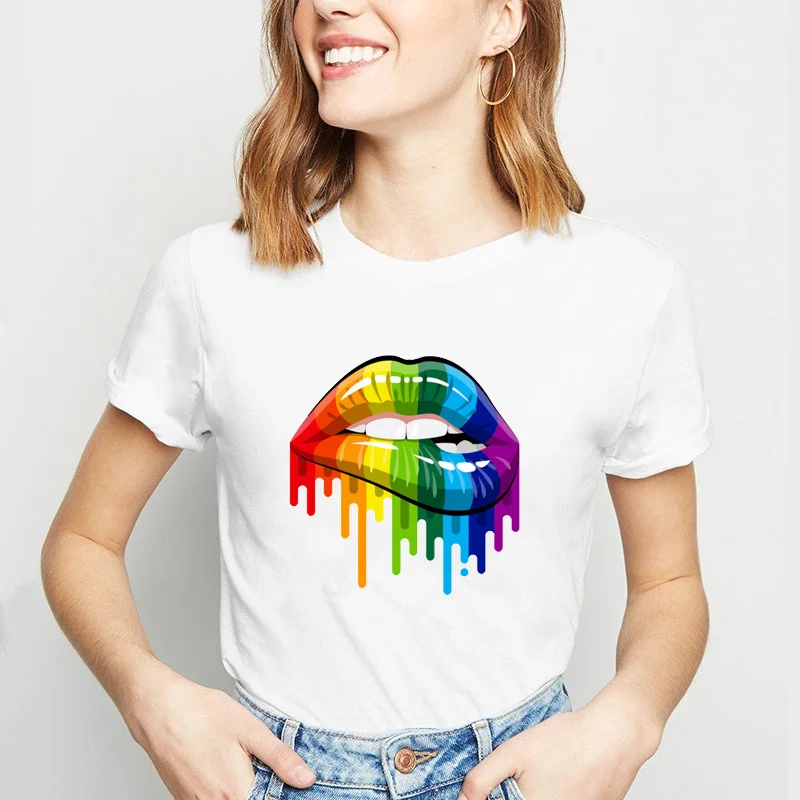 Женская футболка с графическим принтом модная уличная одежда Харадзюку 2020 |