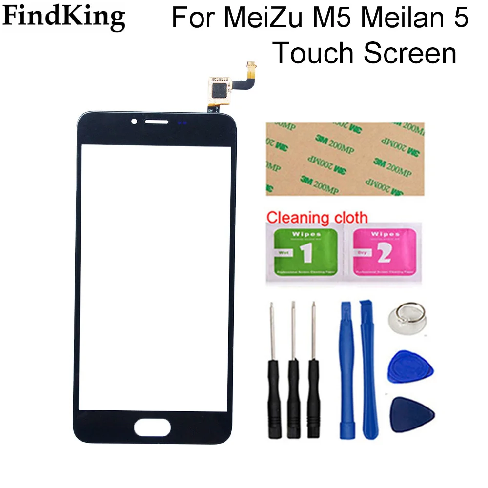 Мобильный сенсорный экран для Meizu Meilan 5 сенсорное стекло дигитайзер панель M5 Mini