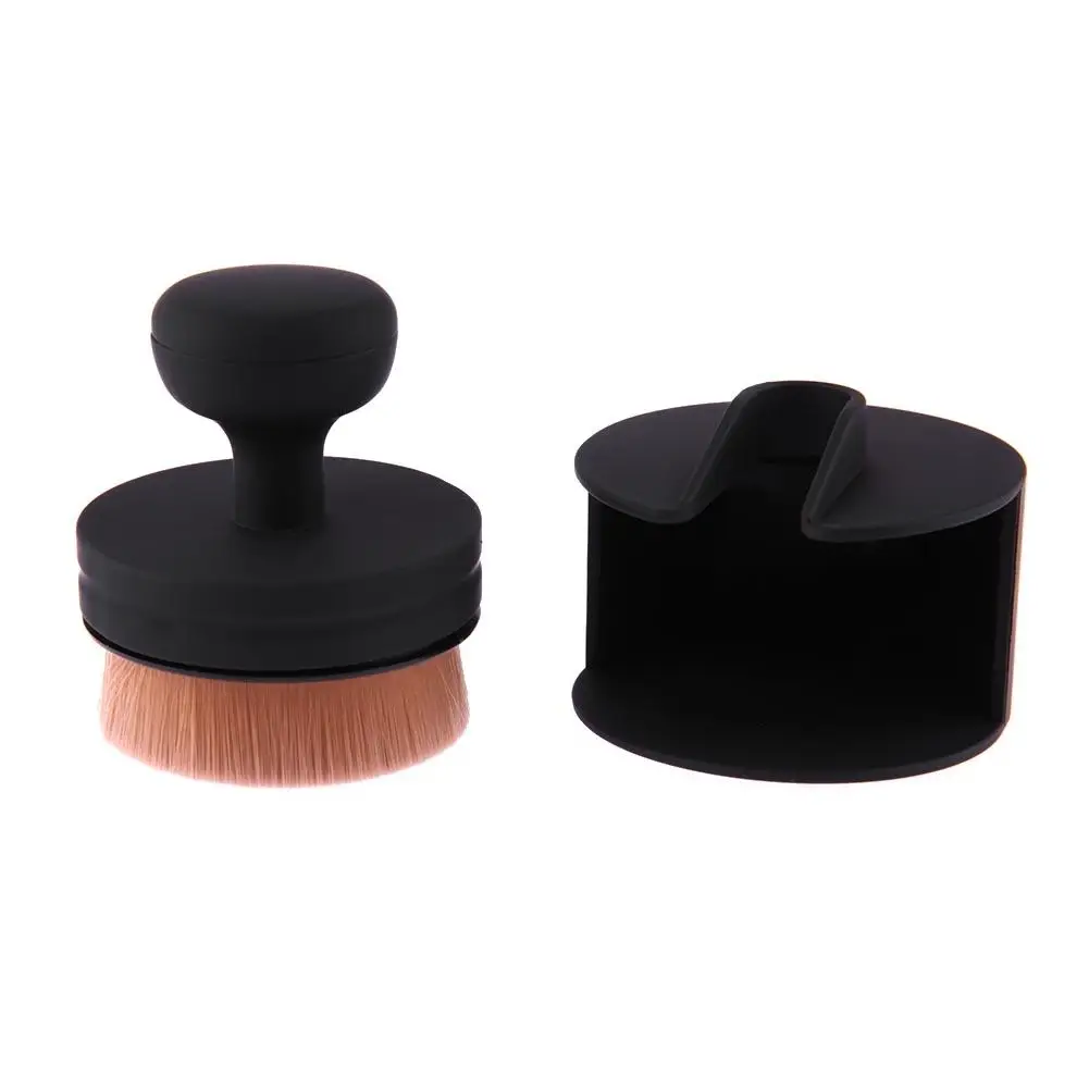 1 PC Single O Shape Push-Pull Makeup Brush Portable Seal Stamp Make up Brushes Foundation Powder Blush Pincel Maquiagem | Красота и
