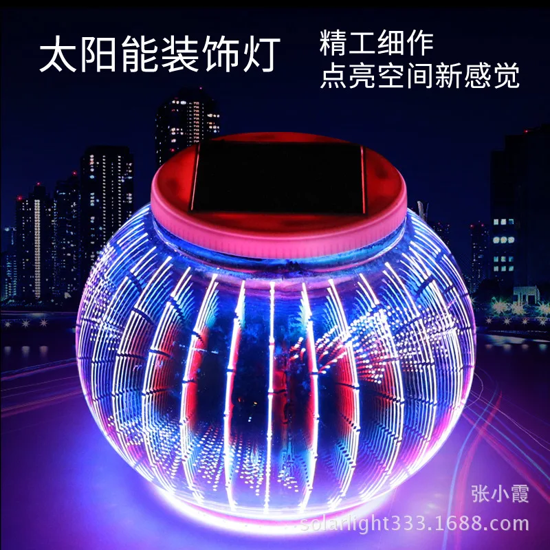 Economici Lampada Da Parete Di Energia è 3 D Colore Di Placcatura Lanterne Di Luce Del Giardino Lampada Del Prato Inglese Del LED Di Controllo Della Luce Solare Del Giardino Della Lampada Lampada Da Parete