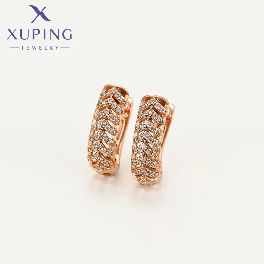 Xuping ювелирные изделия Новое поступление очаровательные серьги-кольца в форме