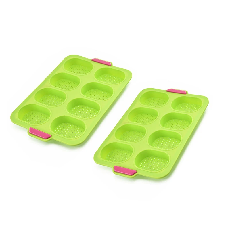 Бытовые формы для гамбургера лотка Булочки Силиконовые булочка хлеба выпечки с