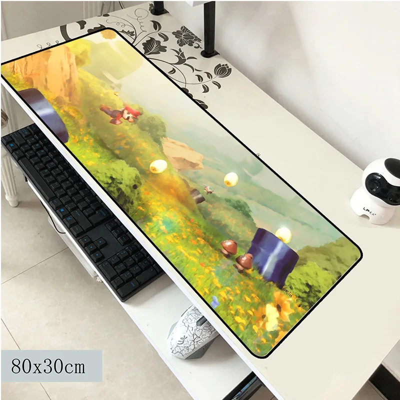 

Mario mousepad 800x300mm pad to mouse computer mouse pad Christmas gifts gaming padmouse High quality gamer to mouse mats