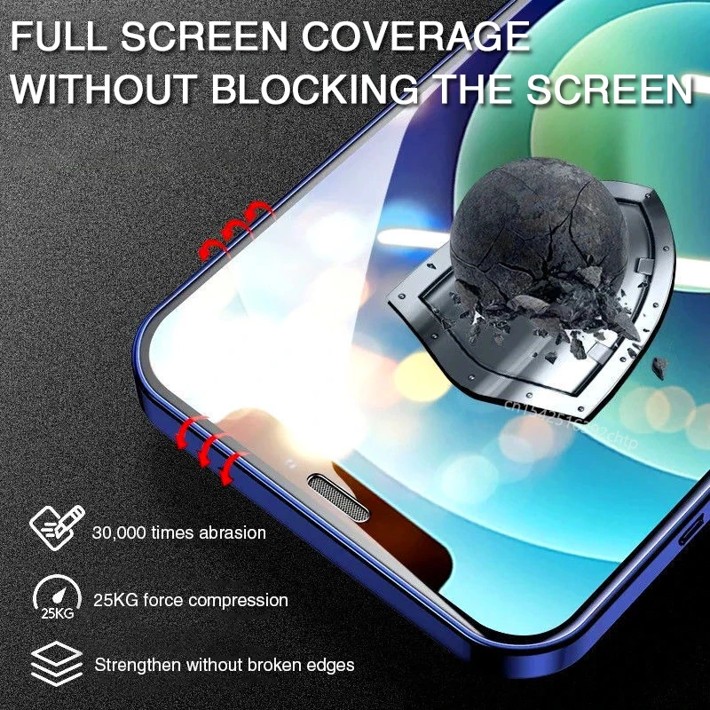 35D Hydrogel Film For iPhone 12 Pro Max Mini Screen Protector On iPhone 11Pro XR XS Max 7 Plus 8 SE 2020 6S 11 X Not Glass