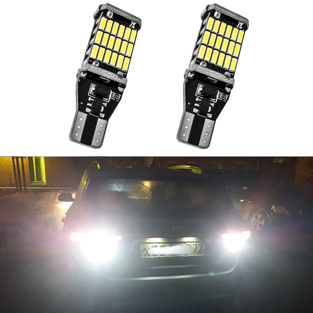 2 шт. светодиодные лампы Canbus T15 W16W для BMW 5 Series E60 E61 F10 F11 F07 Mini Cooper|Сигнальная лампа| |