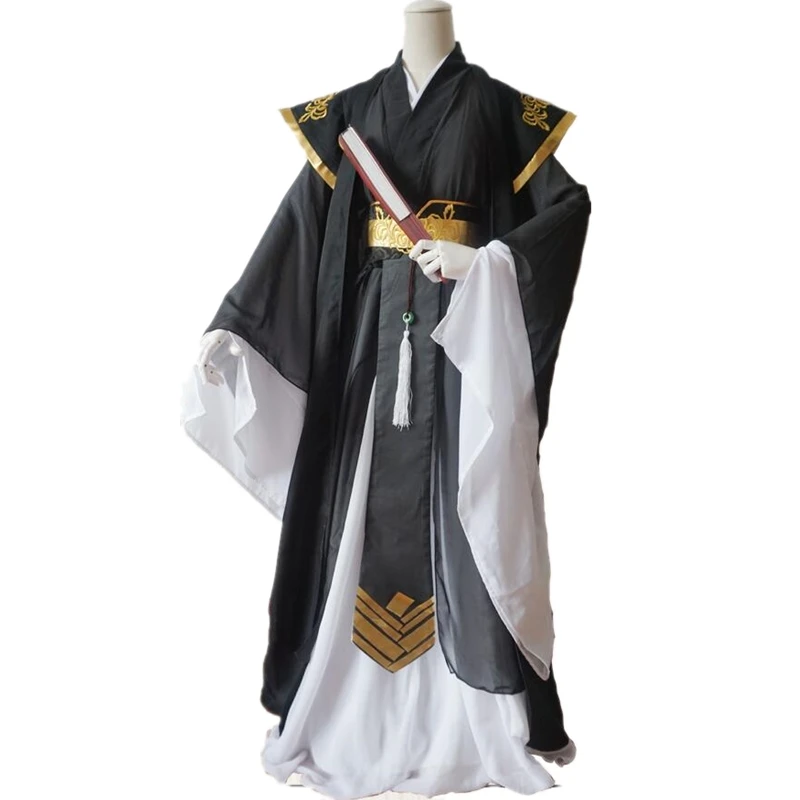 

Nie HuaiSang Cosplay Grandmaster of Demonic Cultivation Costume The Founder of Diabolism Chinese Costume MO DAO ZU SHI Full Set