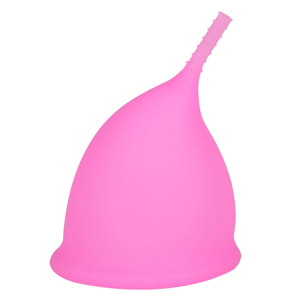 

Medical Vaginal Care Feminine Hygiene U Shape Soft Silicone Reusable Lady Women Leakproof Health Menstrual Cup Safe Holder