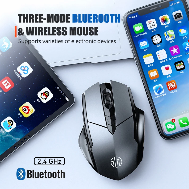 mouse wireless 2 4ghz ergonomic mice mouse usb receiver optical computer gaming mouse for laptop pc free global shipping