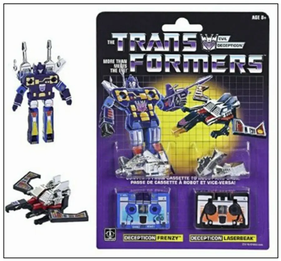Трансформер G1 Frenzy & Laserbeak 2019 новый товар в наличии|Игровые фигурки и трансформеры|