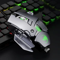 wired gaming mouse usb optical mechanical mouse 7 programmable buttons computer game mice adjustable 3200 dpi led lights mouse