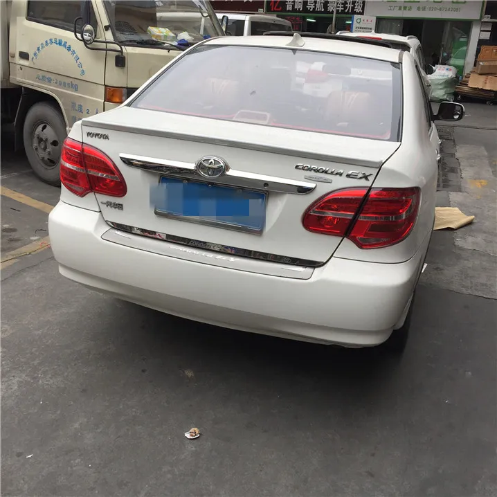 For TOYOTA Corolla Spoiler 2006-2011 spoiler High Quality ABS Material Car Rear Wing Primer Color | Автомобили и мотоциклы