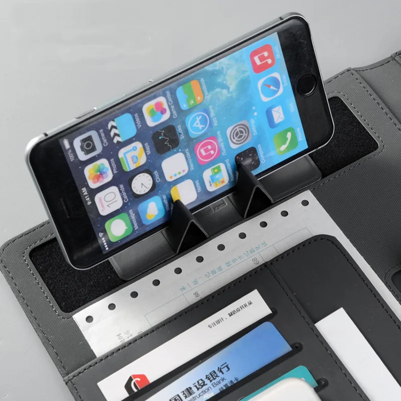 Трендовая папка для бизнес файлов A4 Конференции навесной Фолио двойников со