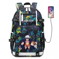 jujutsu kaisen oxford school backpack anime large bookbag men women travel back pack laptop shoulder bags
