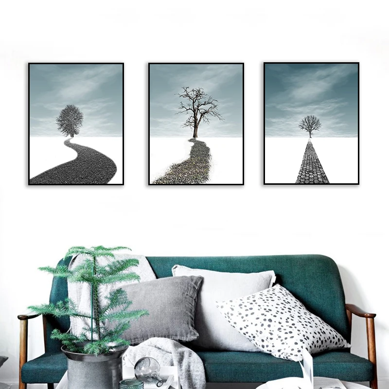 Картина на холсте художественные плакаты принты природные пейзажи настенные