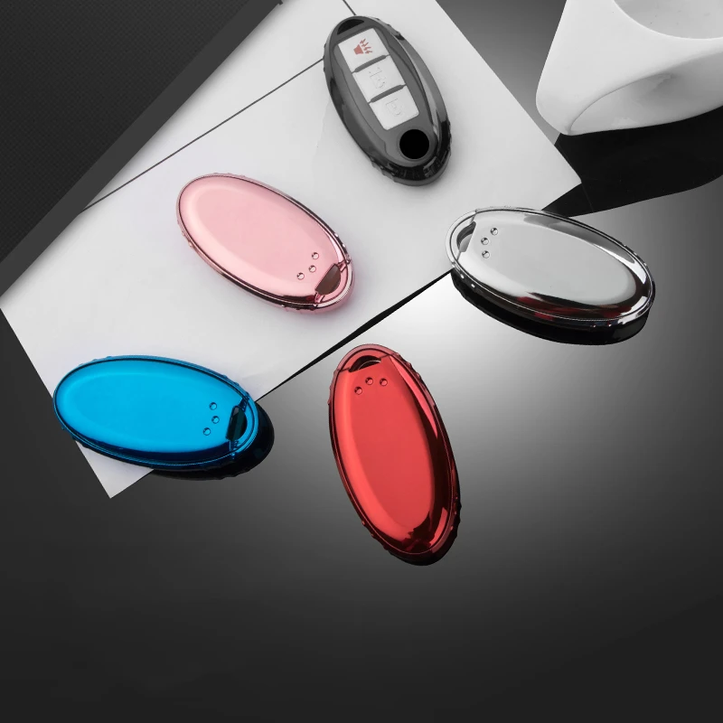 Новинка прочный Чехол из мягкого ТПУ с полным покрытием для автомобильного ключа