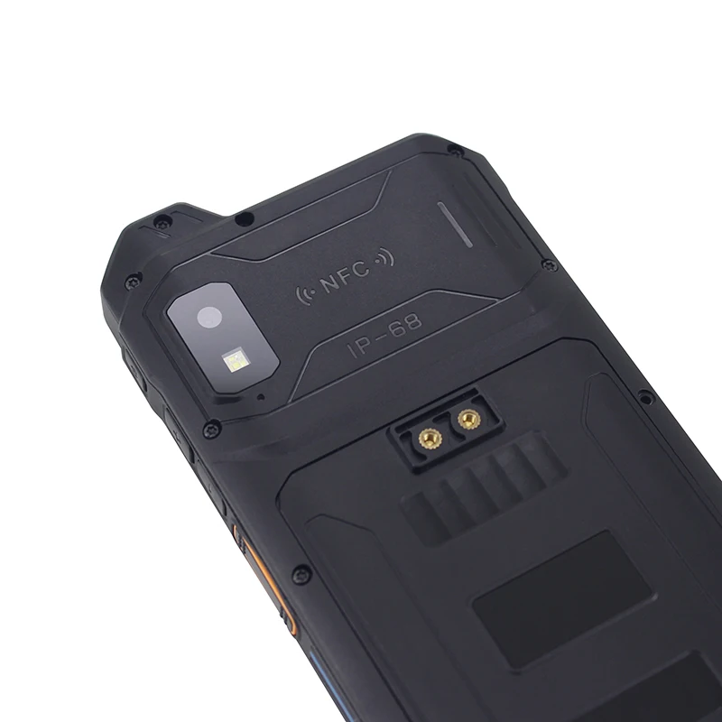 landwell cloud based app patrol guard tour system ip68 6000mah android mobile phone 9c with nfc reader inside free global shipping