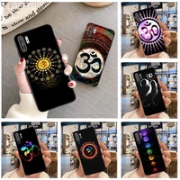 huagetop aum om yoga custom soft phone case for samsung galaxy note20 ultra 7 8 9 10 plus lite j7 j8 plus 2018 prime
