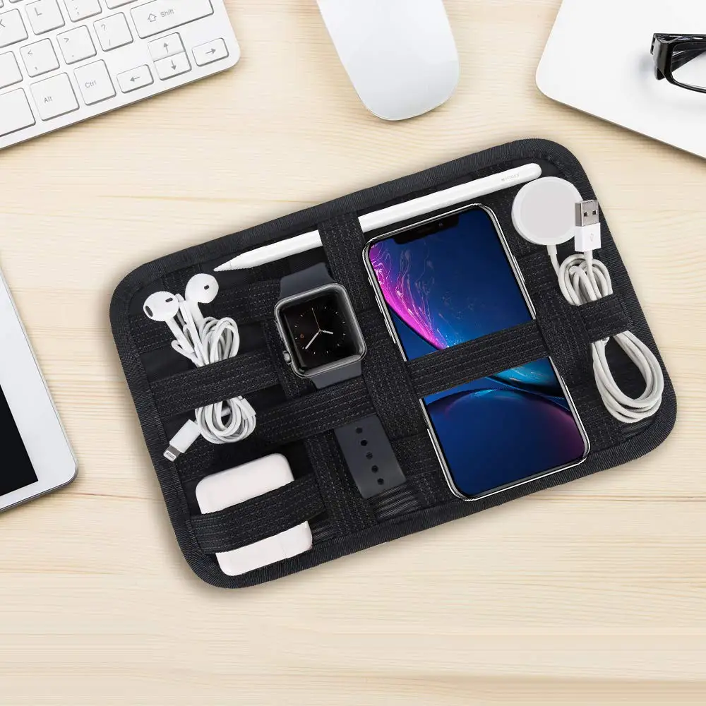 Smatree эластичный доска органайзер для электроники путешествия Шестерни