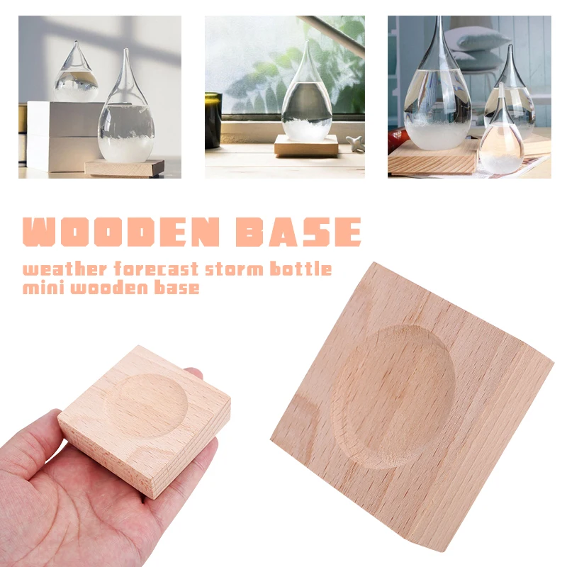 Домашний декор фигурки барометр полка погода бутылка база штормовая кронштейн