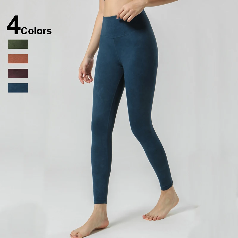 

Женская спортивная одежда, эластичные леггинсы с принтом, нейлоновые штаны для тренировок и йоги, уличные беговые трико с высокой талией