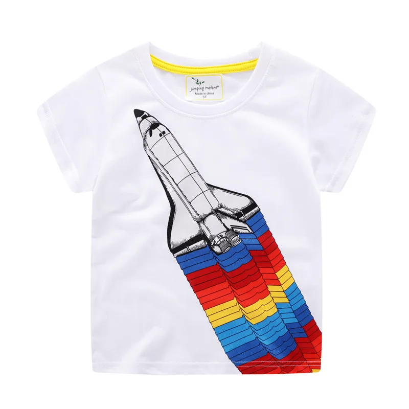 

New Arrival Summer Animals Print Baby T shirts Fashion Cotton Boys Girls Tops