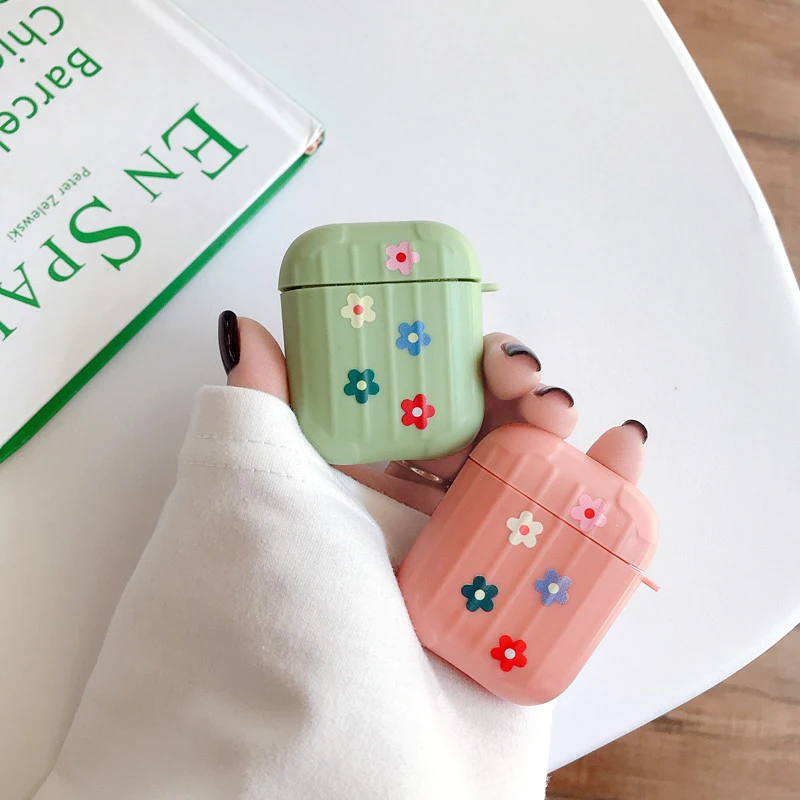 Милый чехол для костюма AirPods 1 2 Bluetooth беспроводной Чехол наушников зарядного