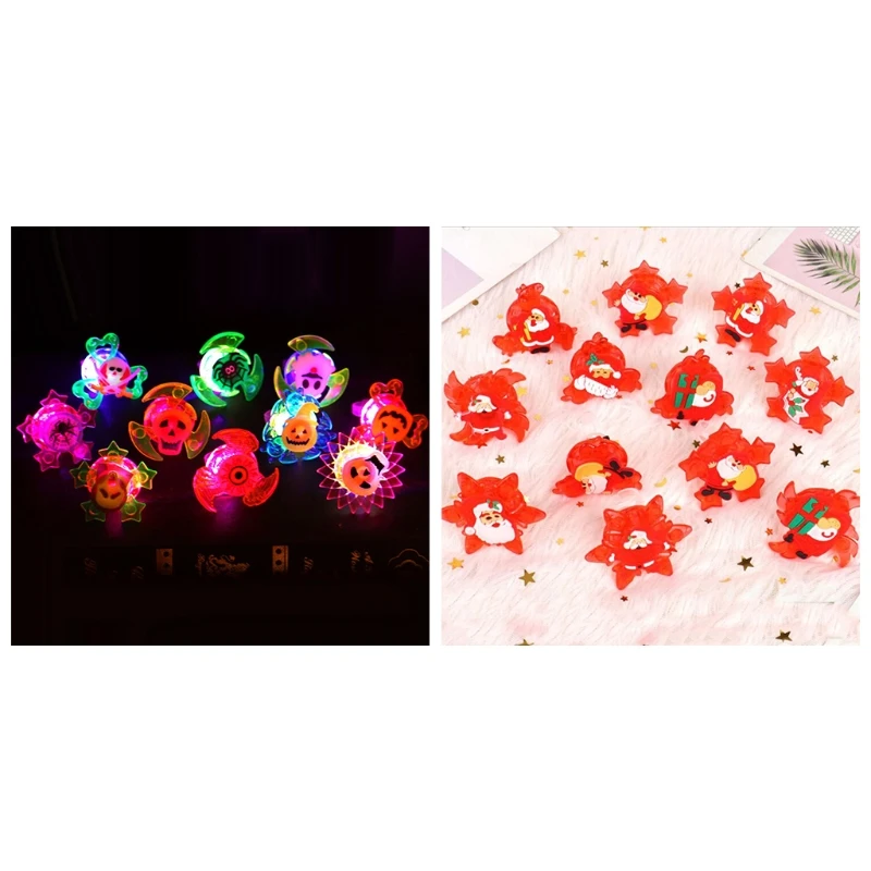 

Y3NF Glowing Ring for Kids Play in the Night 5 PCS Kids Favourite Halloween Presents Kids Lovely Present