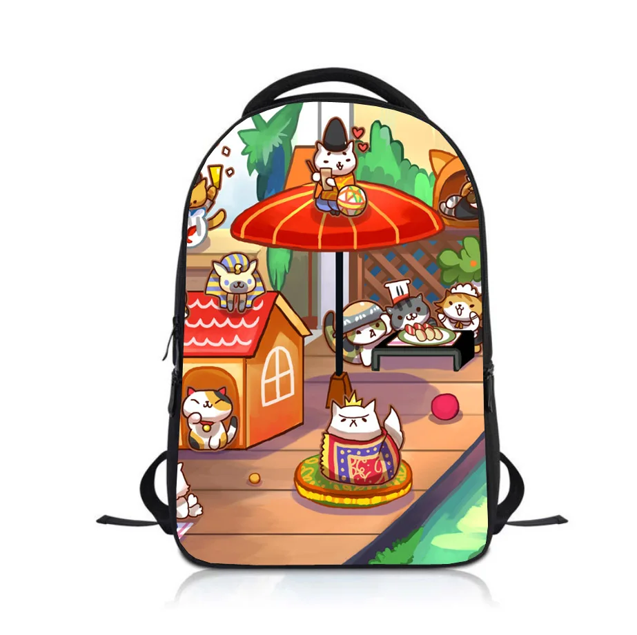 Школьный ранец для мальчиков и девочек с героями аниме, детский рюкзак с мультяшным рисунком, Детская сумка для книг