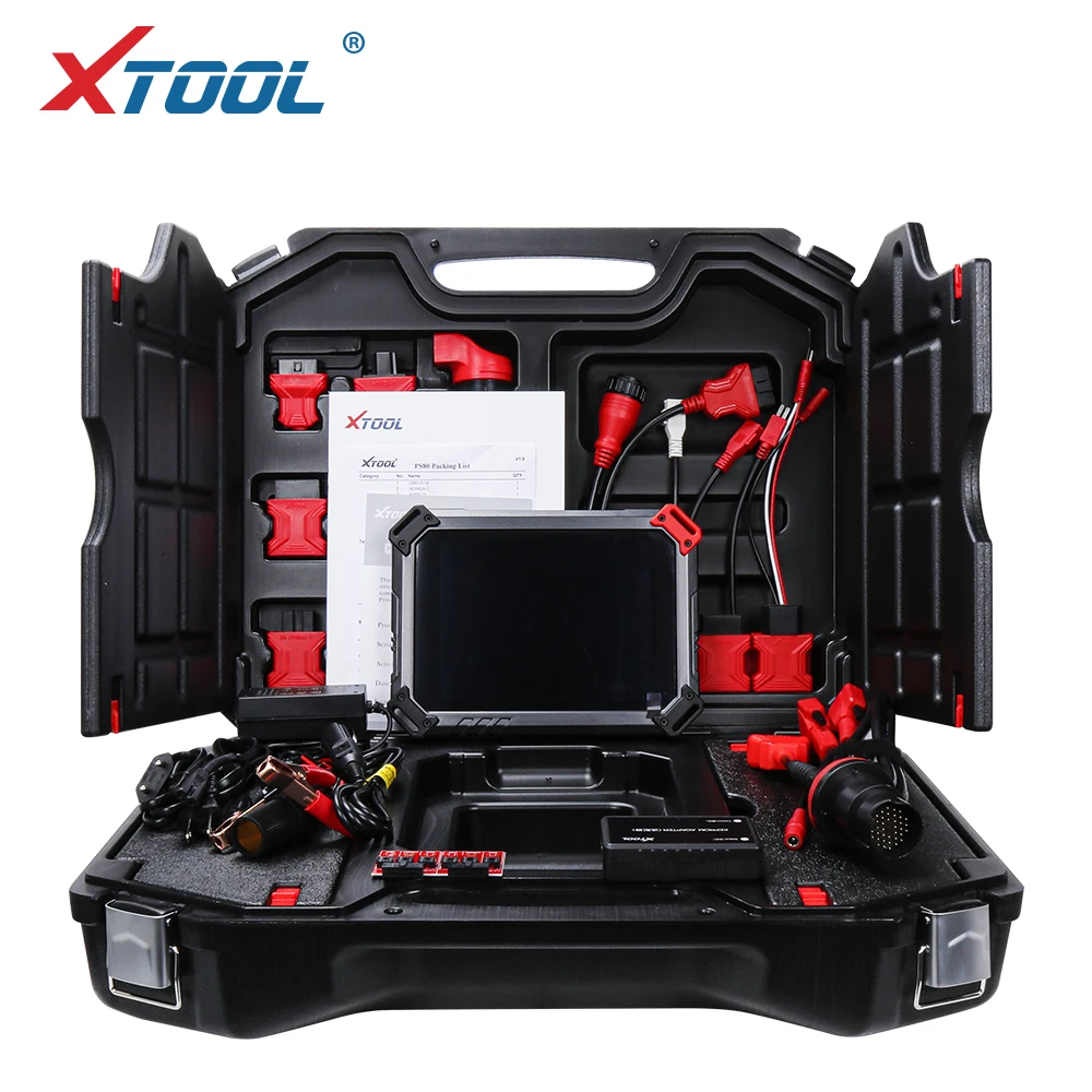 XTOOL PS80 Профессиональный диагностический инструмент OBD2 с полной системой