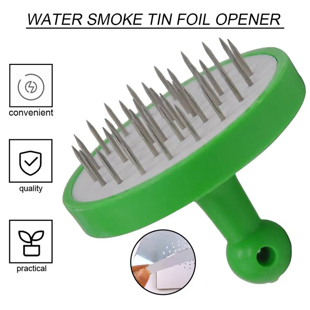 Новый дом и сад кальян Алюминиевая фольга дырокол для чаша кальяна наргила