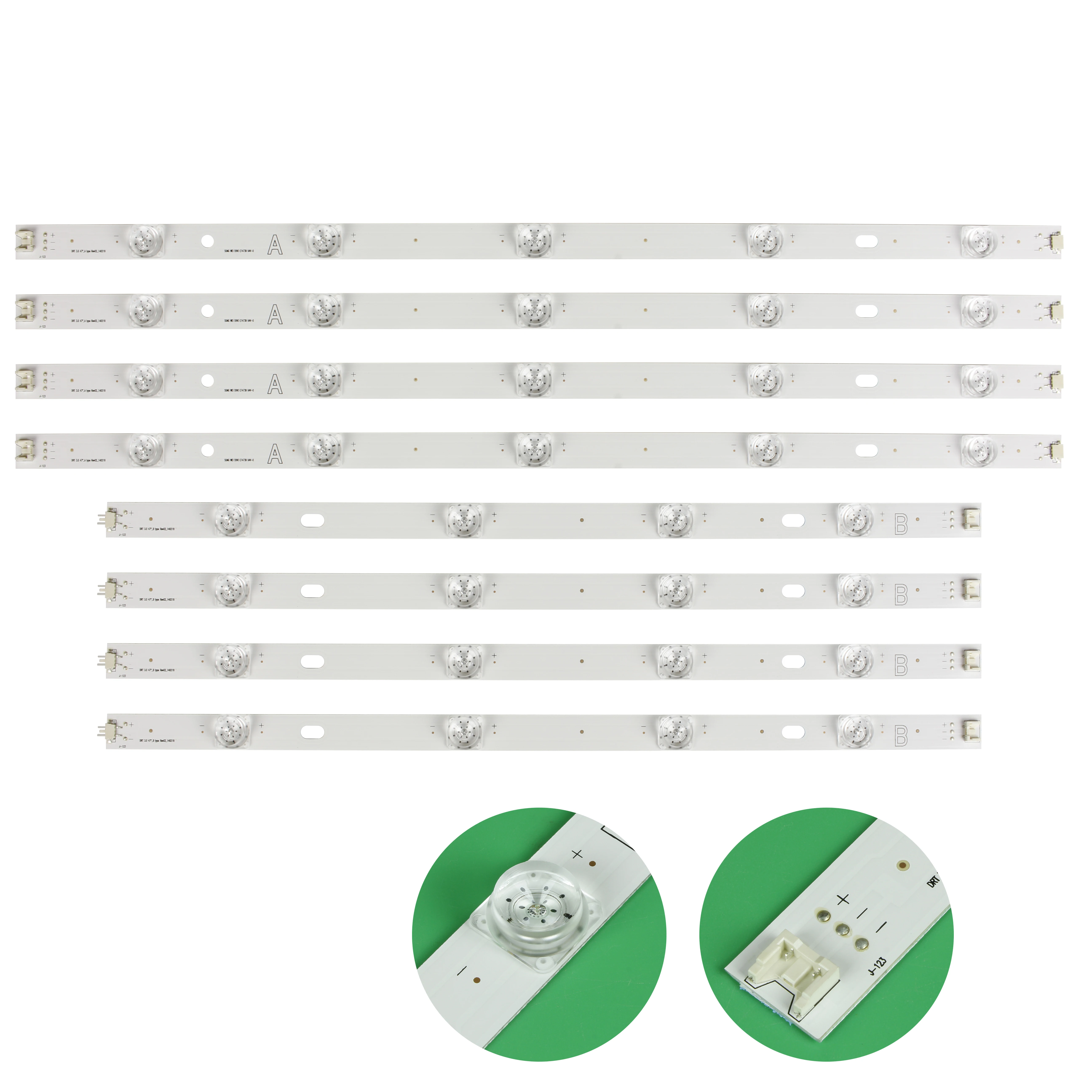 Светодиодный Подсветка полосы для LG 47 &quotТВ innotek DRT 3 0 47&quot 47LB6300 LC470DUH 47LB5700 47LB656V 47LB620V