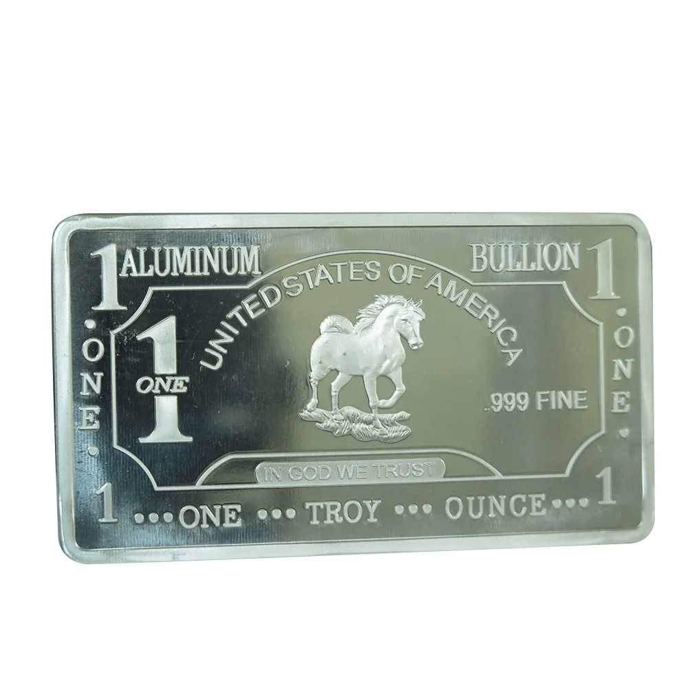 Алюминиевая Подставка для лошадей 1 Троя 999 унции | Дом и сад