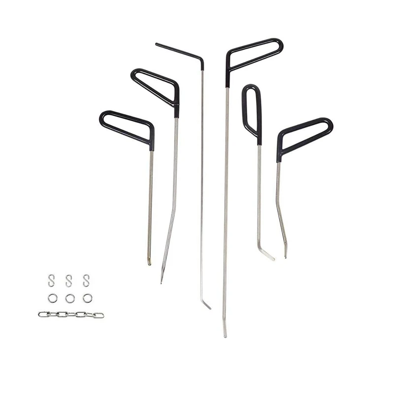 Preço Dent Remover Ganchos Nova Qualidade Ganchos Varas Paintless Dent Remoção Kit Ferramentas De Reparo Do Carro Porta Ding Granizo Remoção
