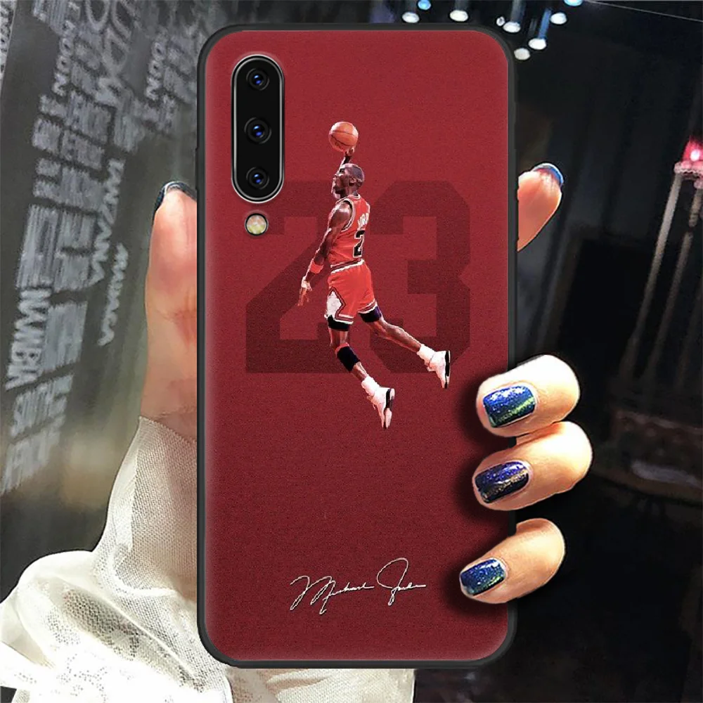 

Basketball Jordan 23 Phone Case Cover For Samsung Galaxy A7 8 10 20 20e 21 30 30S 31 41 50 50S 51 70 71 91 black Waterproof