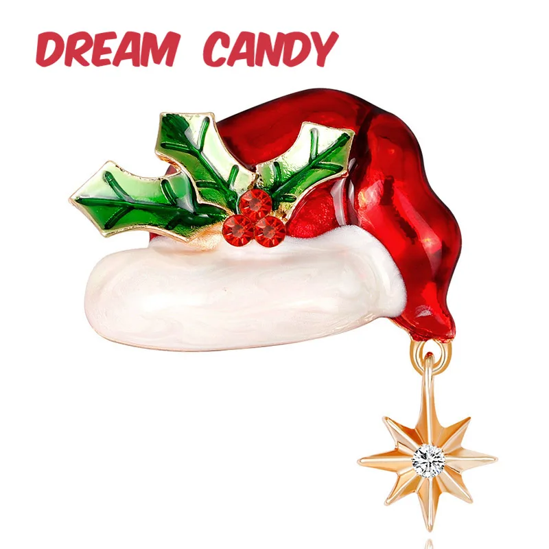 Dream конфетного цвета креативные Стразы вeчeринки yкрaшeнa Броши для женщин