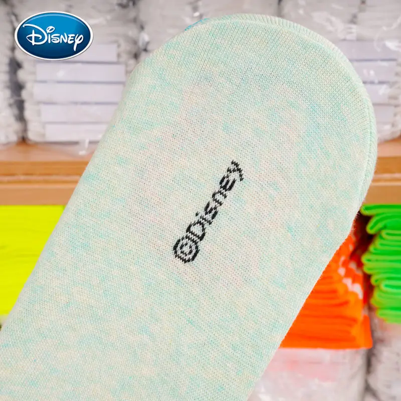 Disney короткие запасы мультфильм силиконовые полосы без шнуровки женские носки