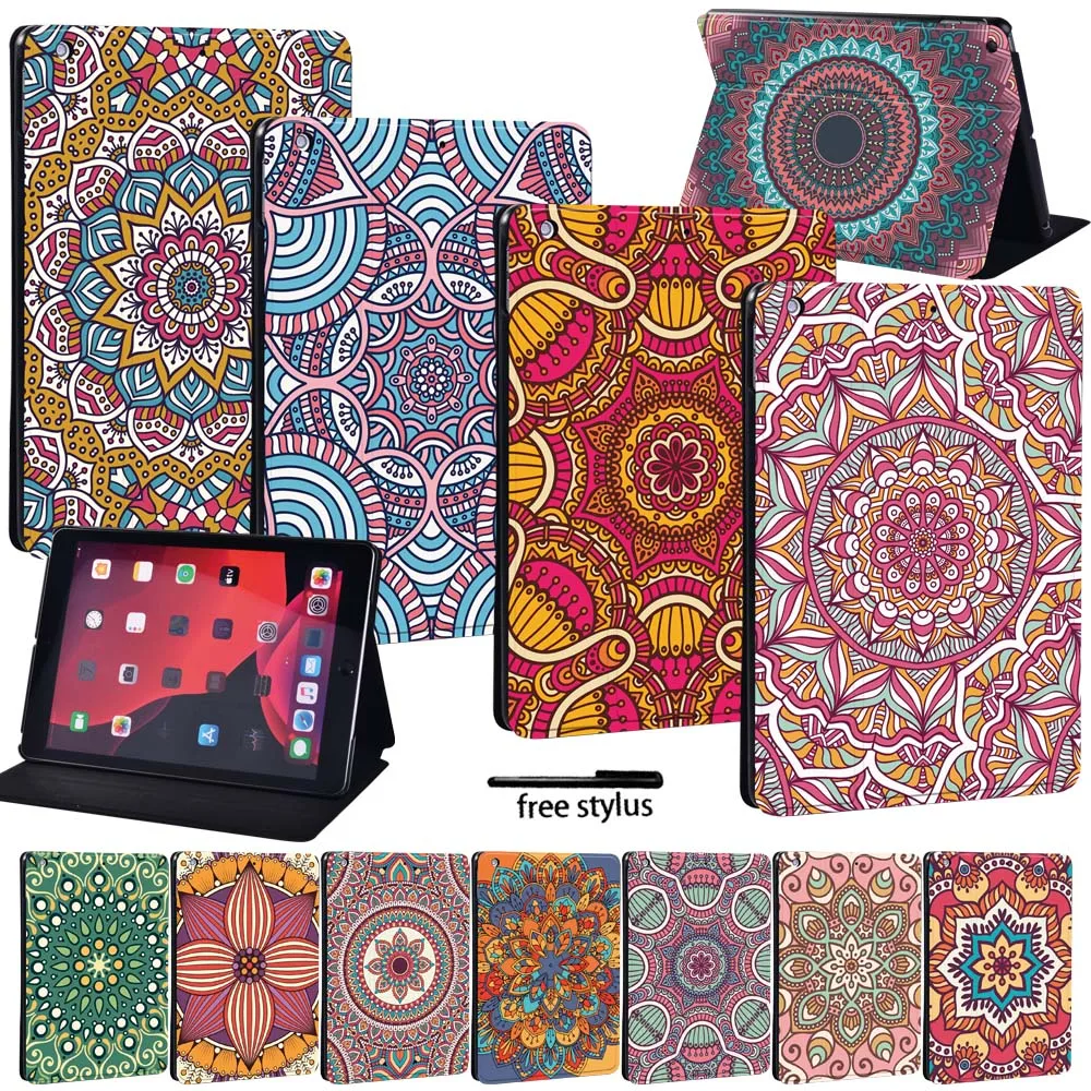 

For Apple IPad 7th 8th/Mini 1/2/3/4/5/iPad 2/3/4/iPad 5th/6th/iPad Air/Air 2/iPad Pro 11" Tablet PU Leather Stand Case Cover
