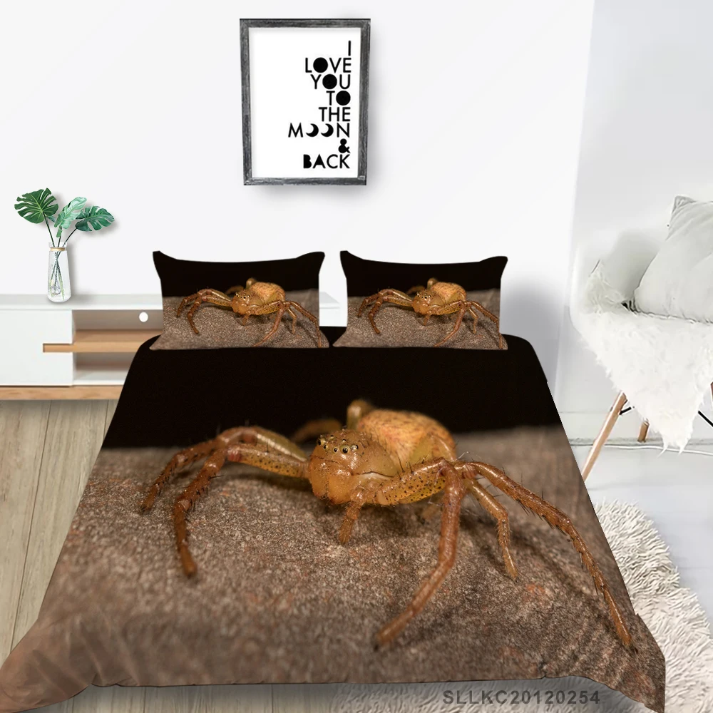 

Creative Bedding Set Blood Sucking Mosquito Duvet Cover Skin King Queen Twin Single Double White Bed Set 3D Printed