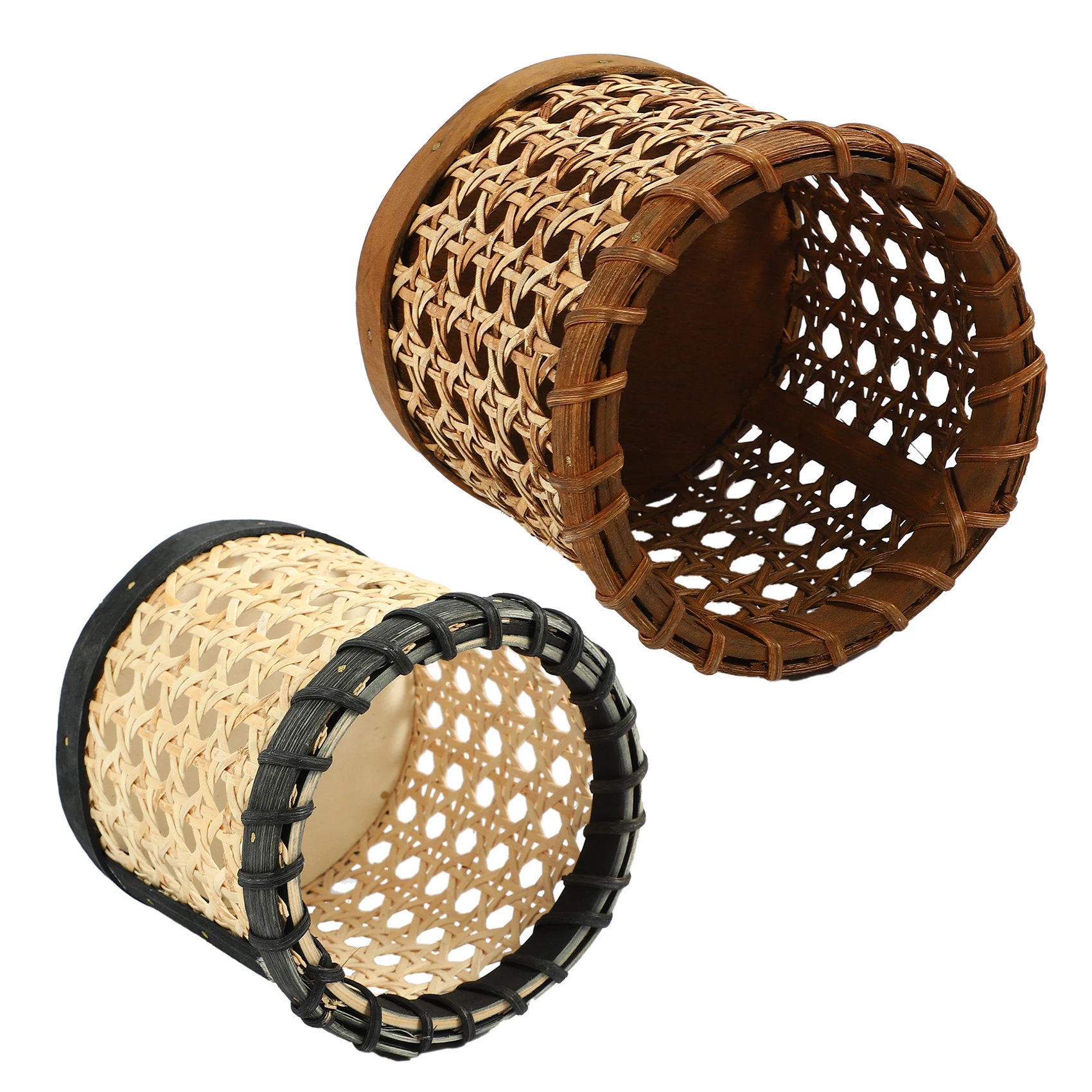

Rattan Chopsticks Storage Handmade Spoon Organizer Holder Pen Pencils Organization Vase Home Kitchen Table Decor