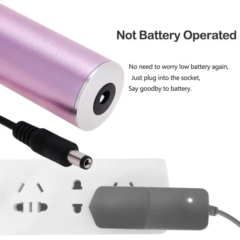 

Eu Plug Upgraded Electric Foot Callus Remover With 60Pcs Replacement Sandpaper Discs,2.5X Powerful Electronic Foot File Pedicure